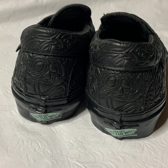 Vans Beatrice Domond Skate Style 53 Leather Slip On Shoe - Picture 5 of 6